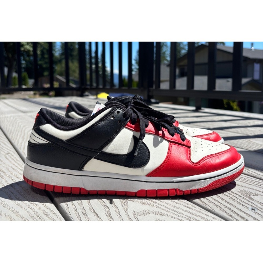 Nike Dunk Low Men's Size 10 EMB NBA 75th Anniversary Chicago Sneakers